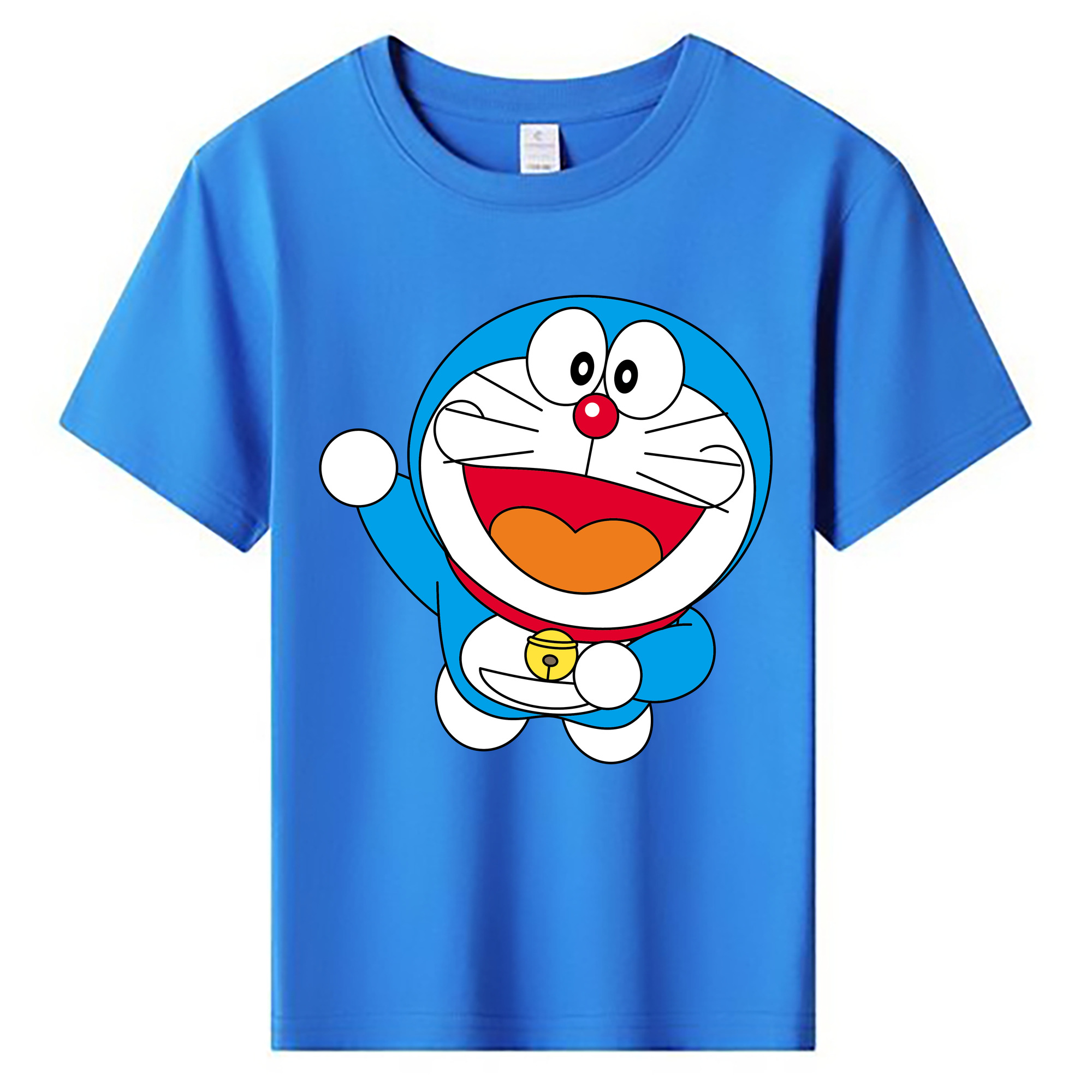 （画像用） ドラえもん Doraemon 綿100％キッズTシャツ（フロントプリント）